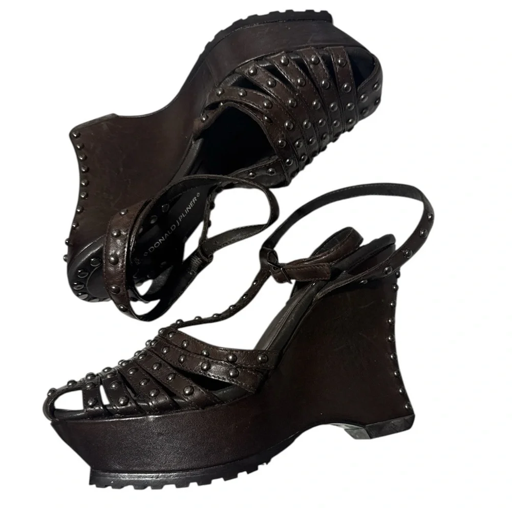 Donald J Pliner Lisa Shiloh Platforms shoes Size 5 1/2 M